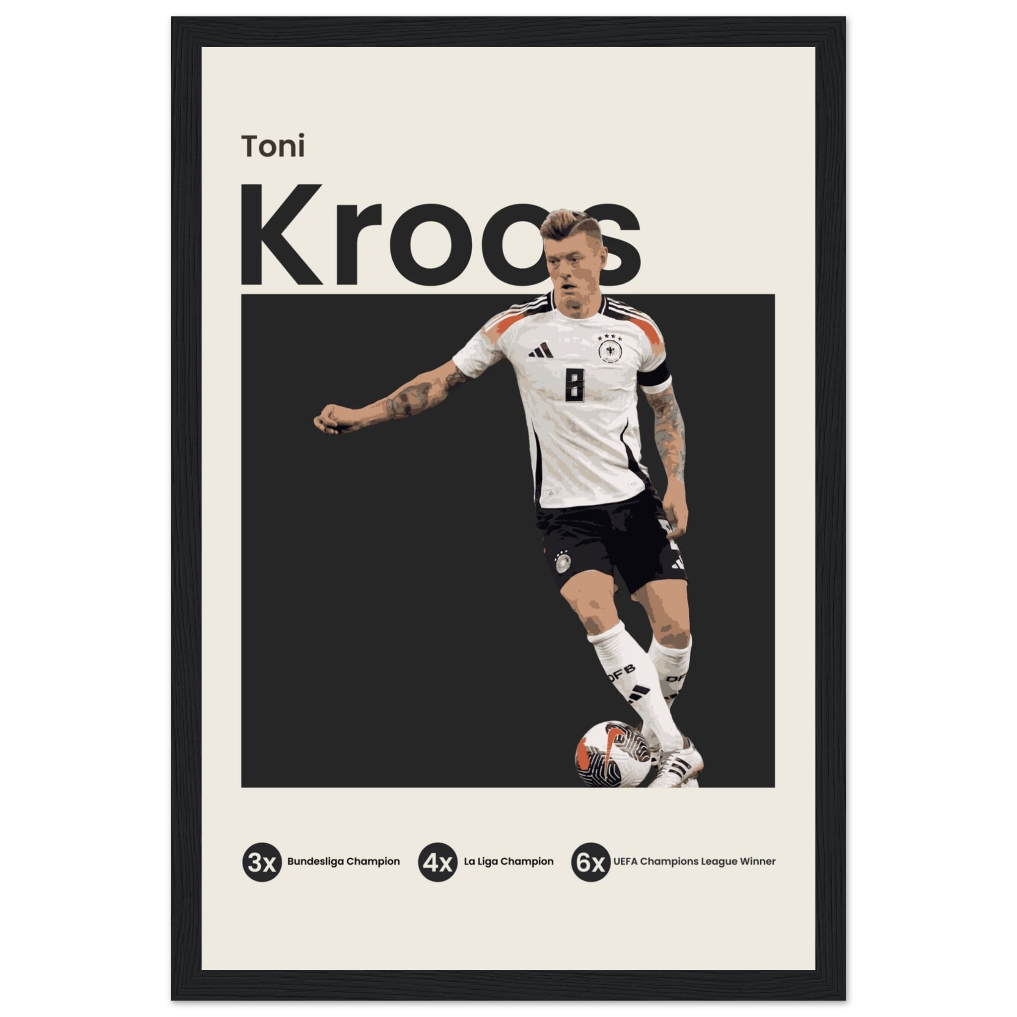 Toni Kroos - Germany - OverPrints