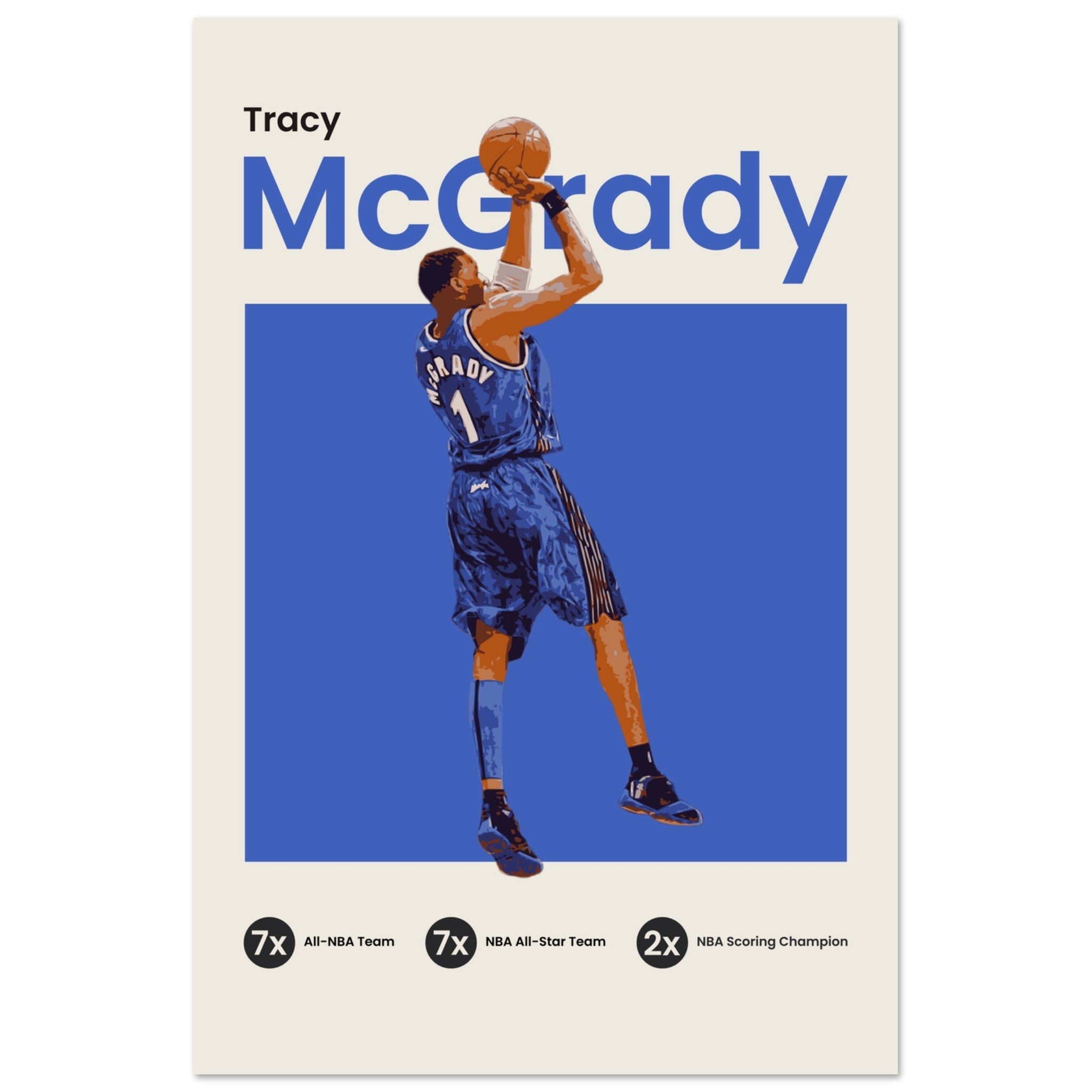 Tracy McGrady - OverPrints