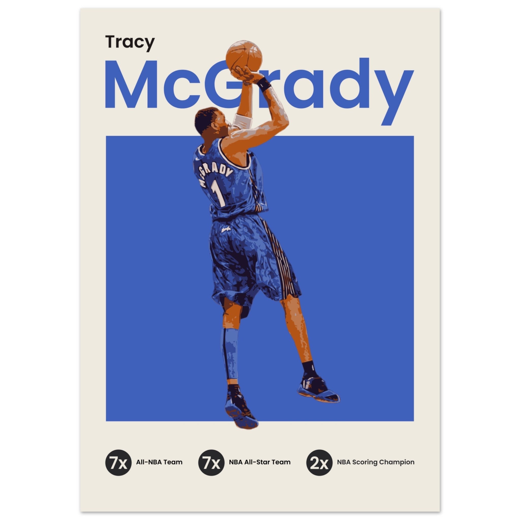 Tracy McGrady - OverPrints