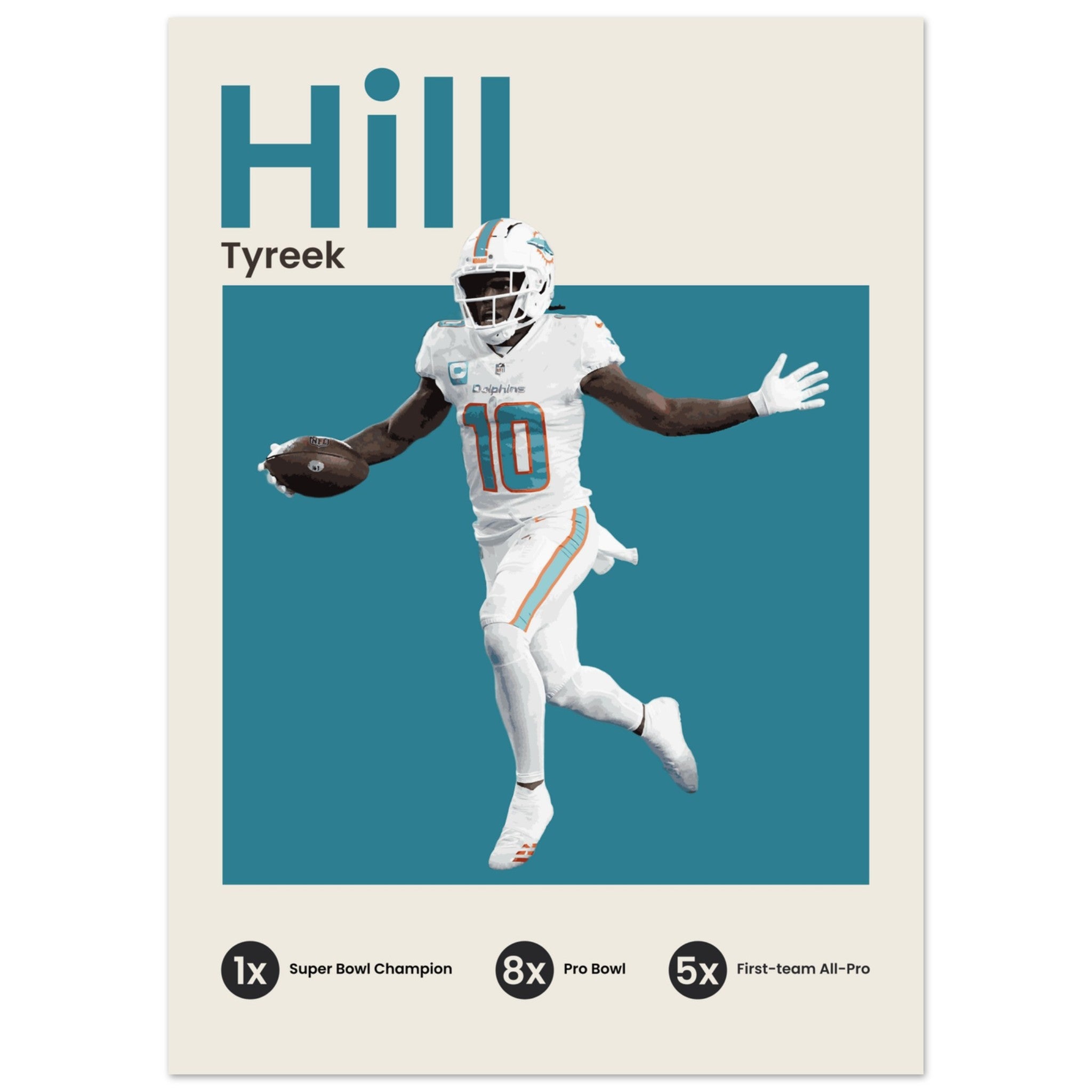 Tyreek Hill - OverPrints