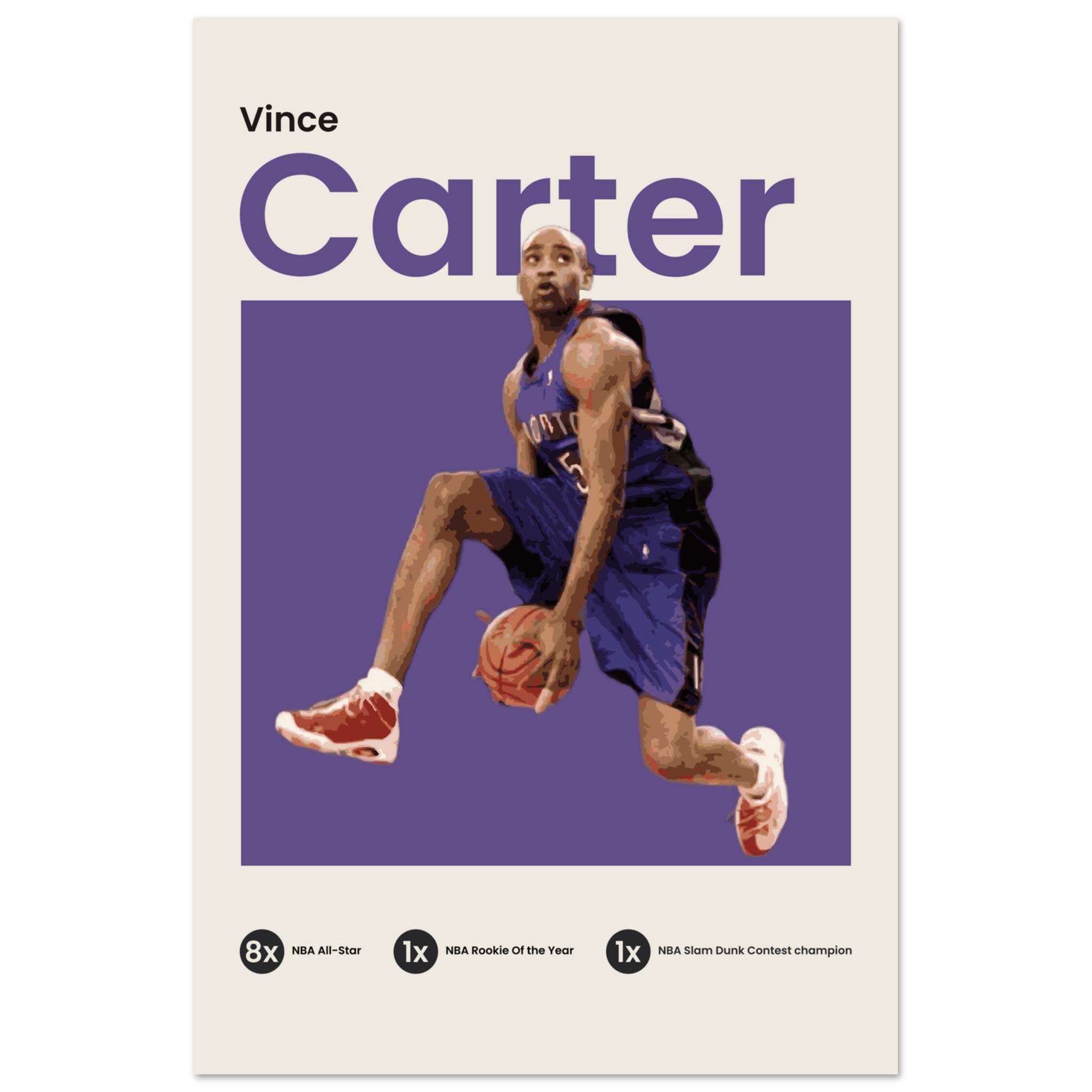 Vince Carter - OverPrints