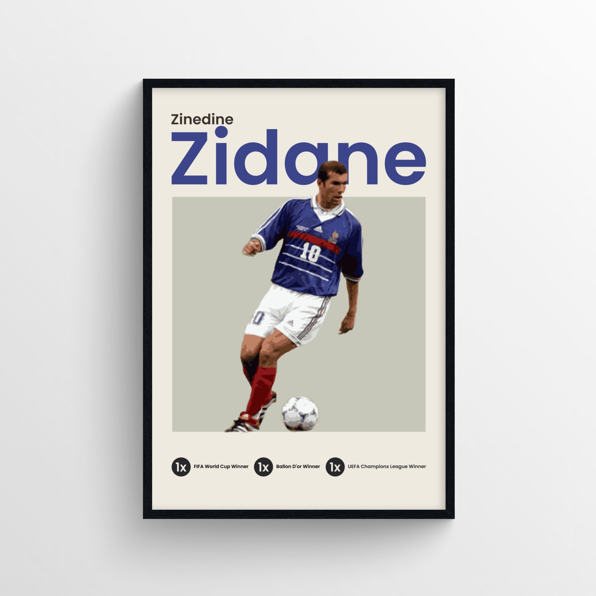 Zinedine Zidane - OverPrints