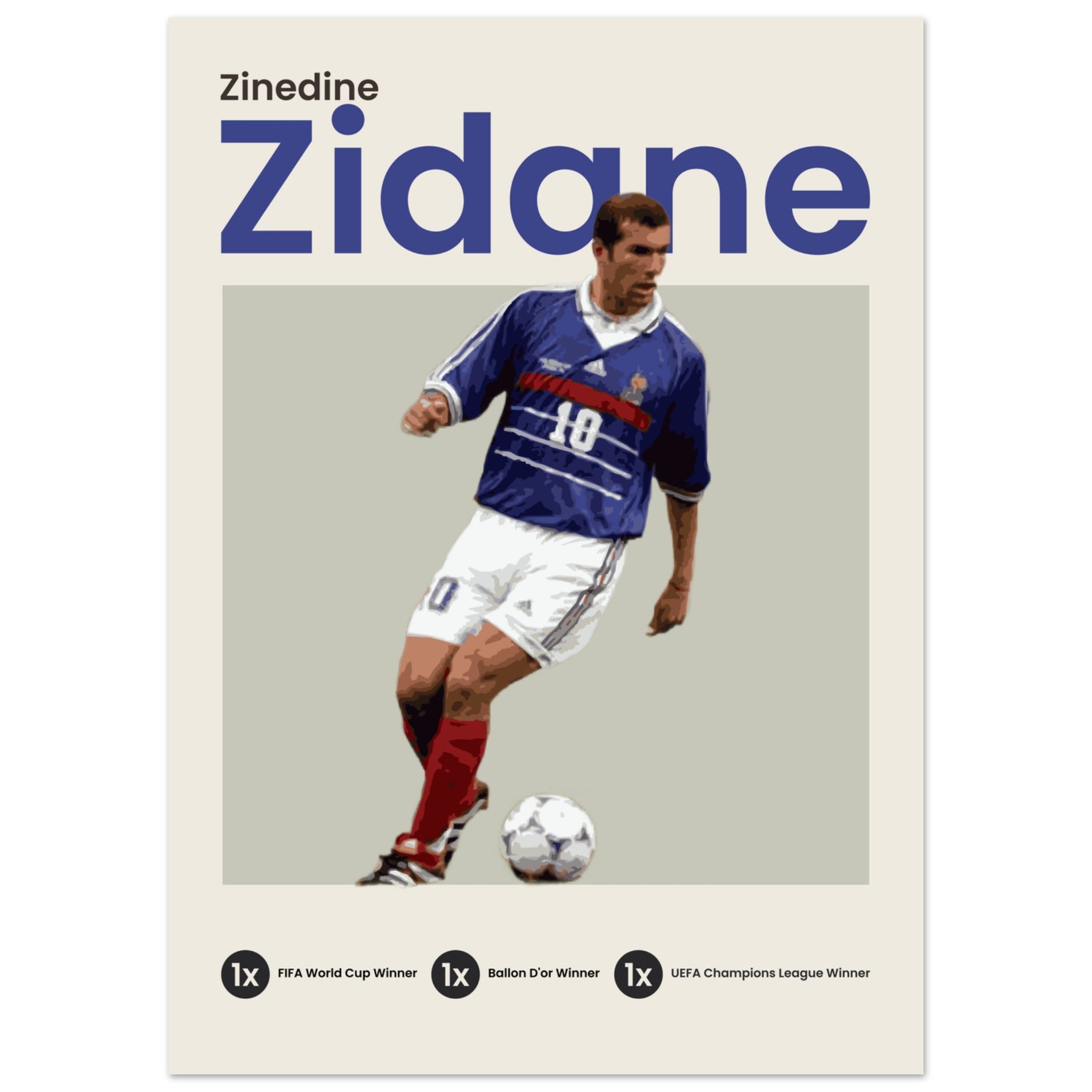 Zinedine Zidane - OverPrints