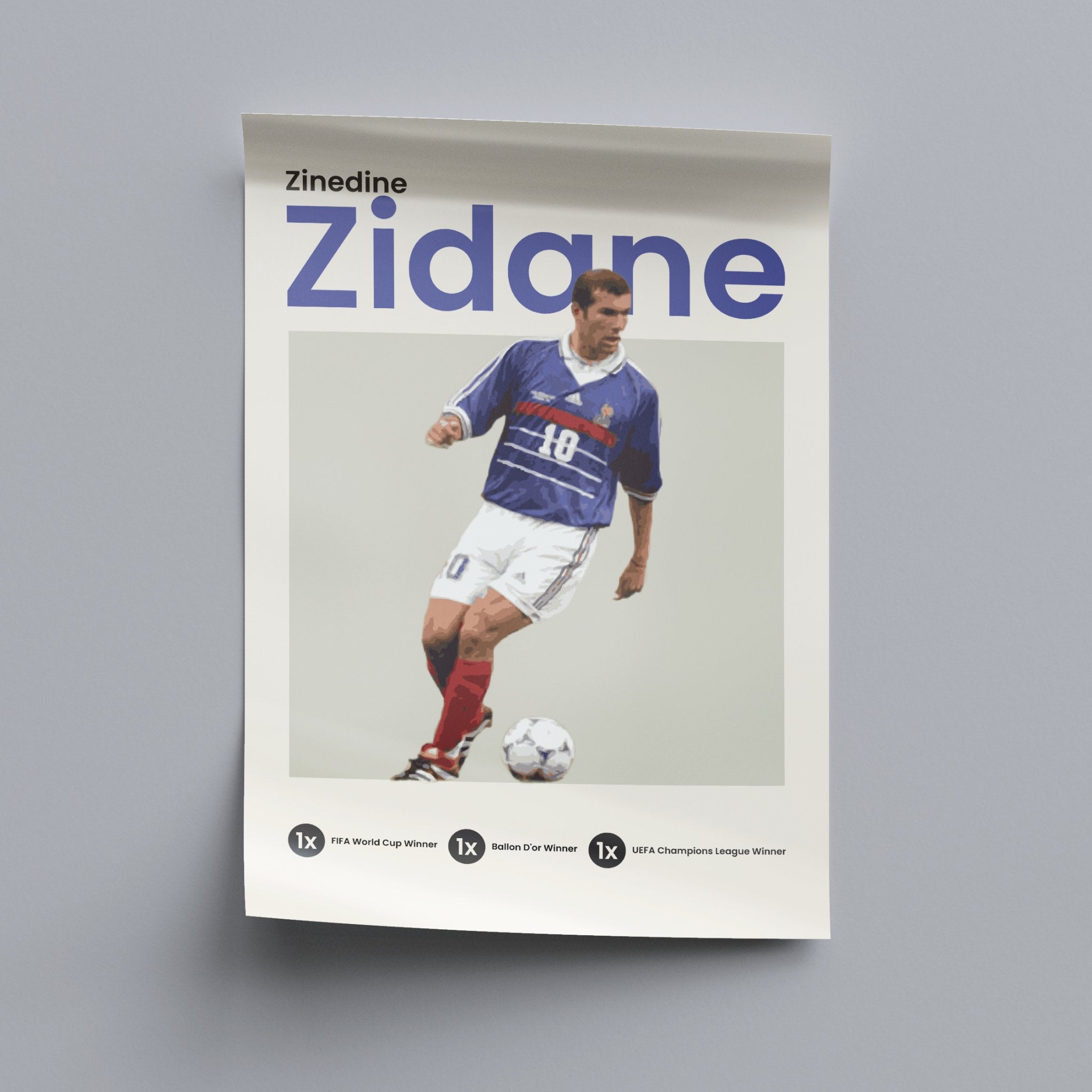 Zinedine Zidane - OverPrints