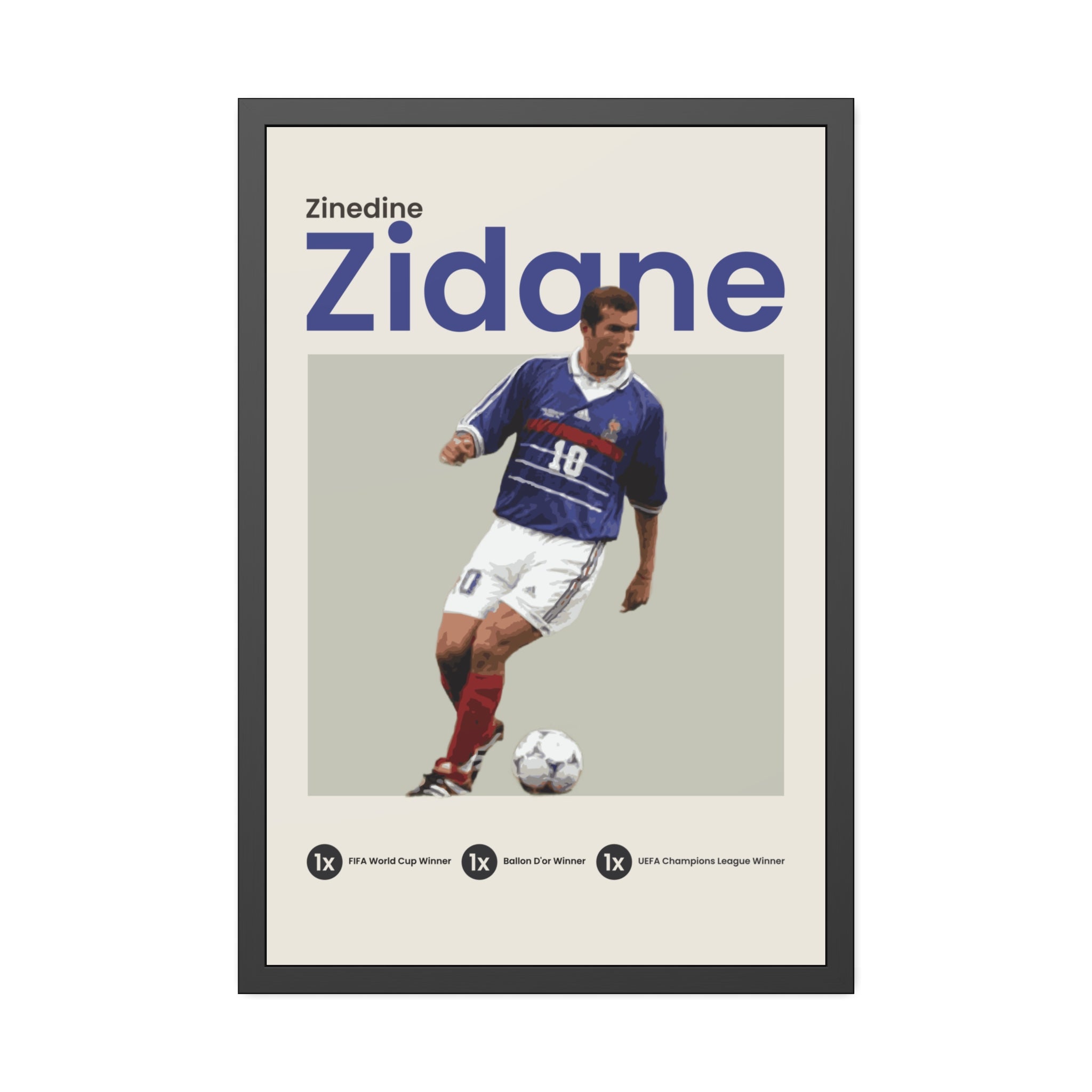 Zinedine Zidane - OverPrints