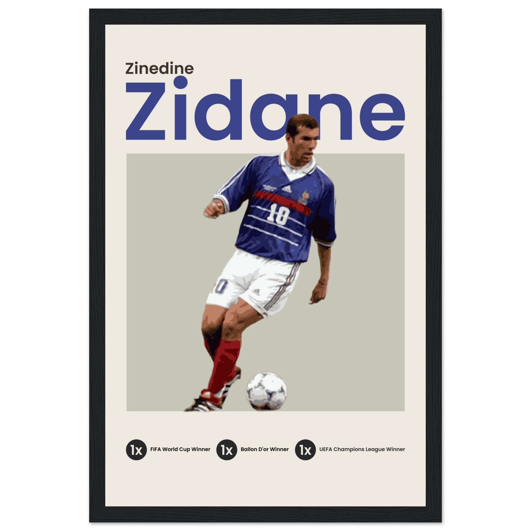 Zinedine Zidane - OverPrints