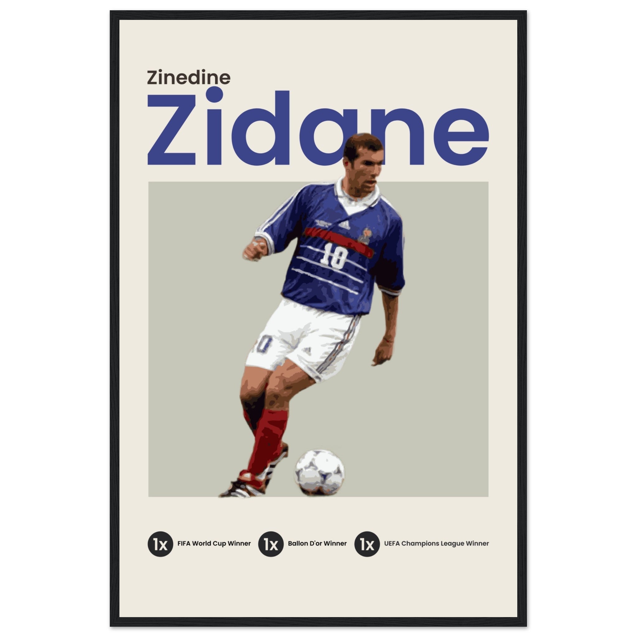 Zinedine Zidane - OverPrints