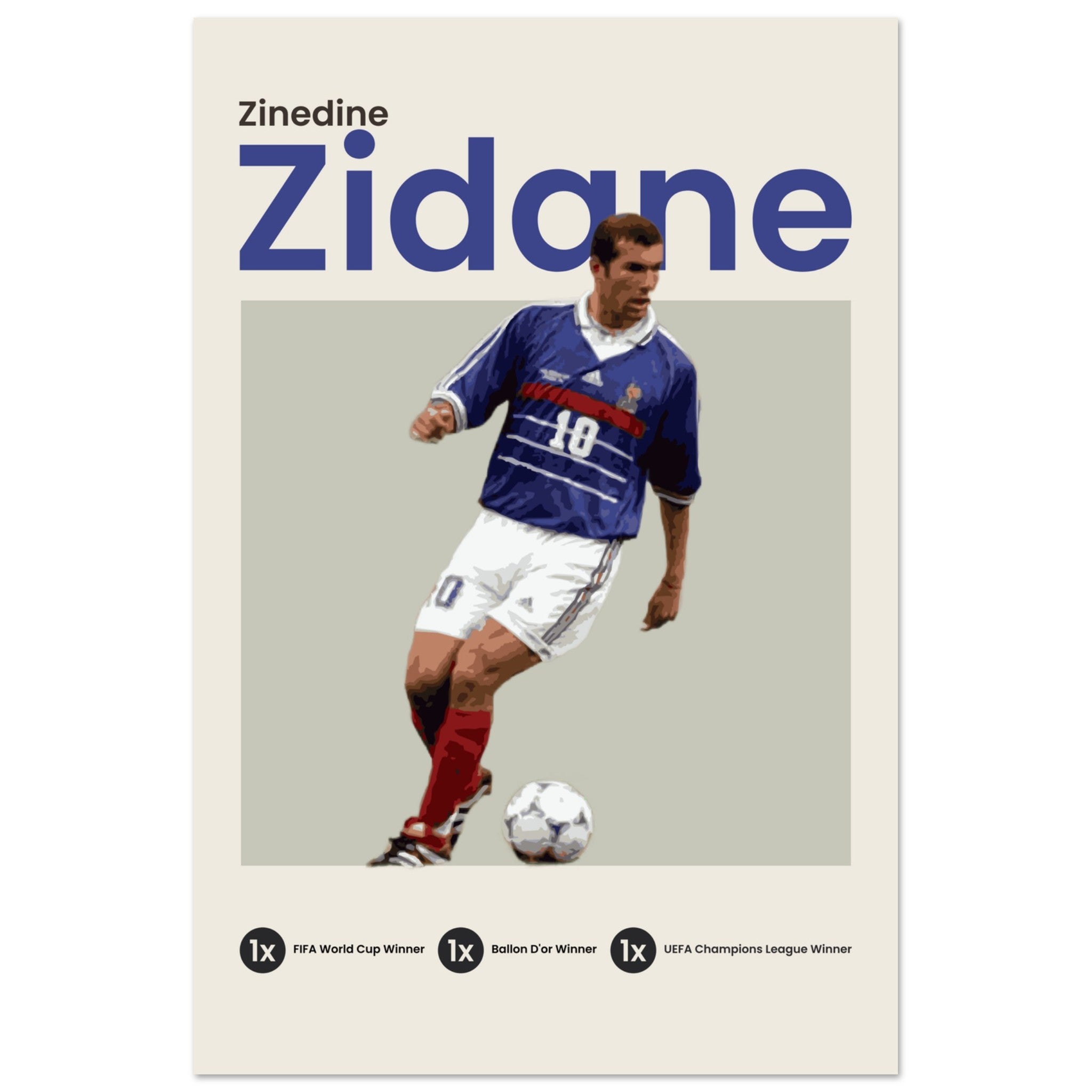 Zinedine Zidane - OverPrints