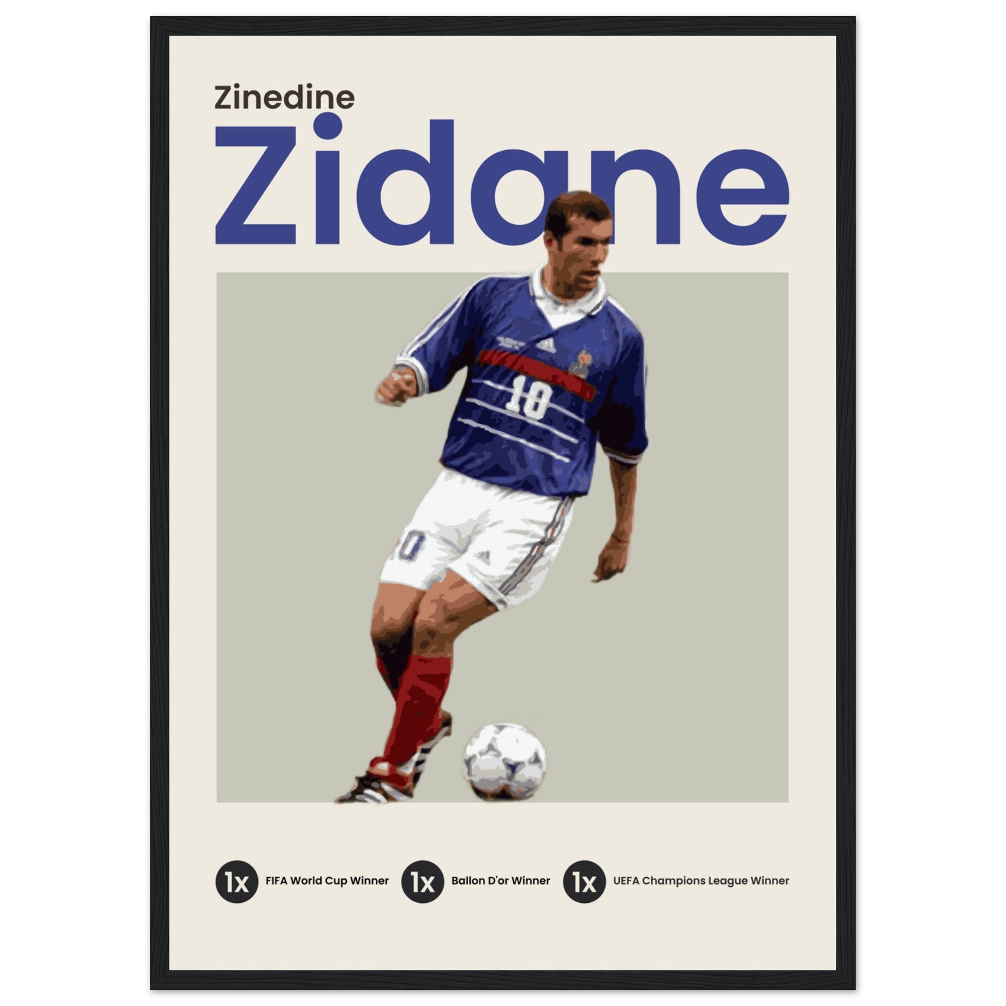 Zinedine Zidane - OverPrints