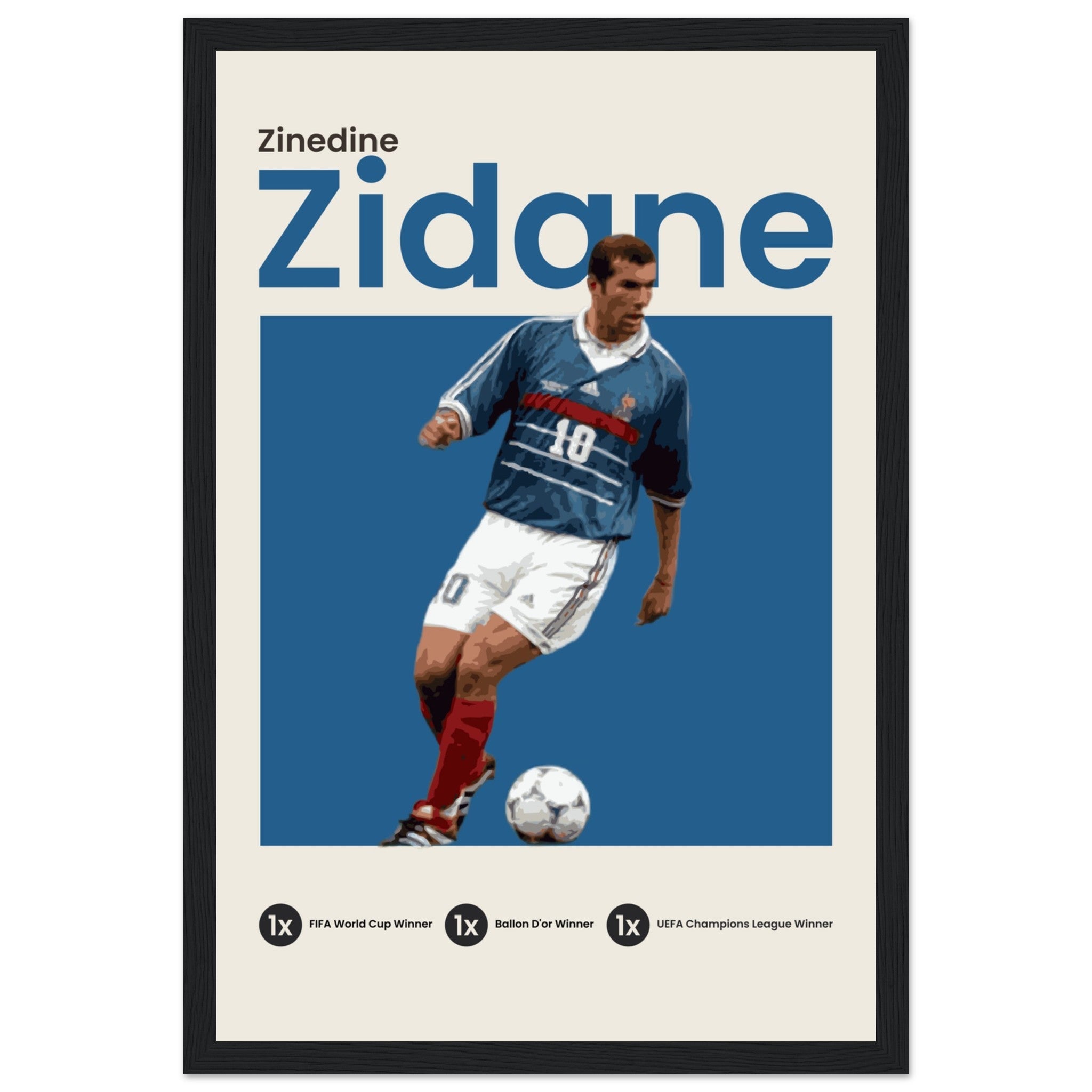 Zinedine Zidane - France Edition - OverPrints