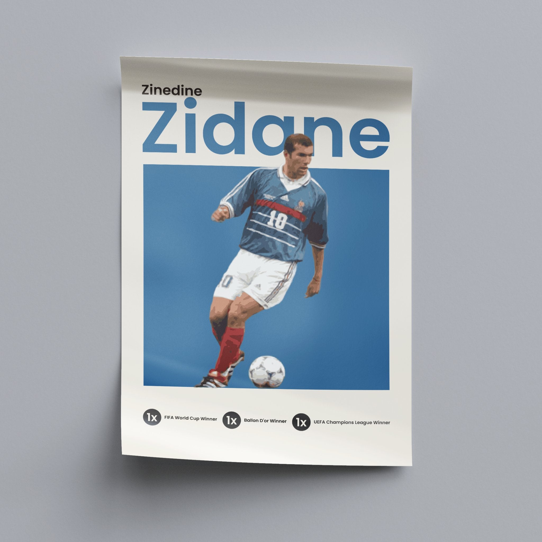 Zinedine Zidane - France Edition - OverPrints