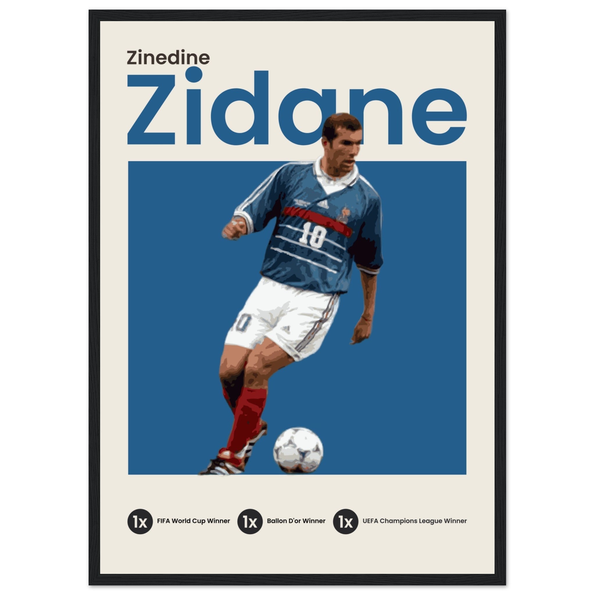 Zinedine Zidane - France Edition - OverPrints