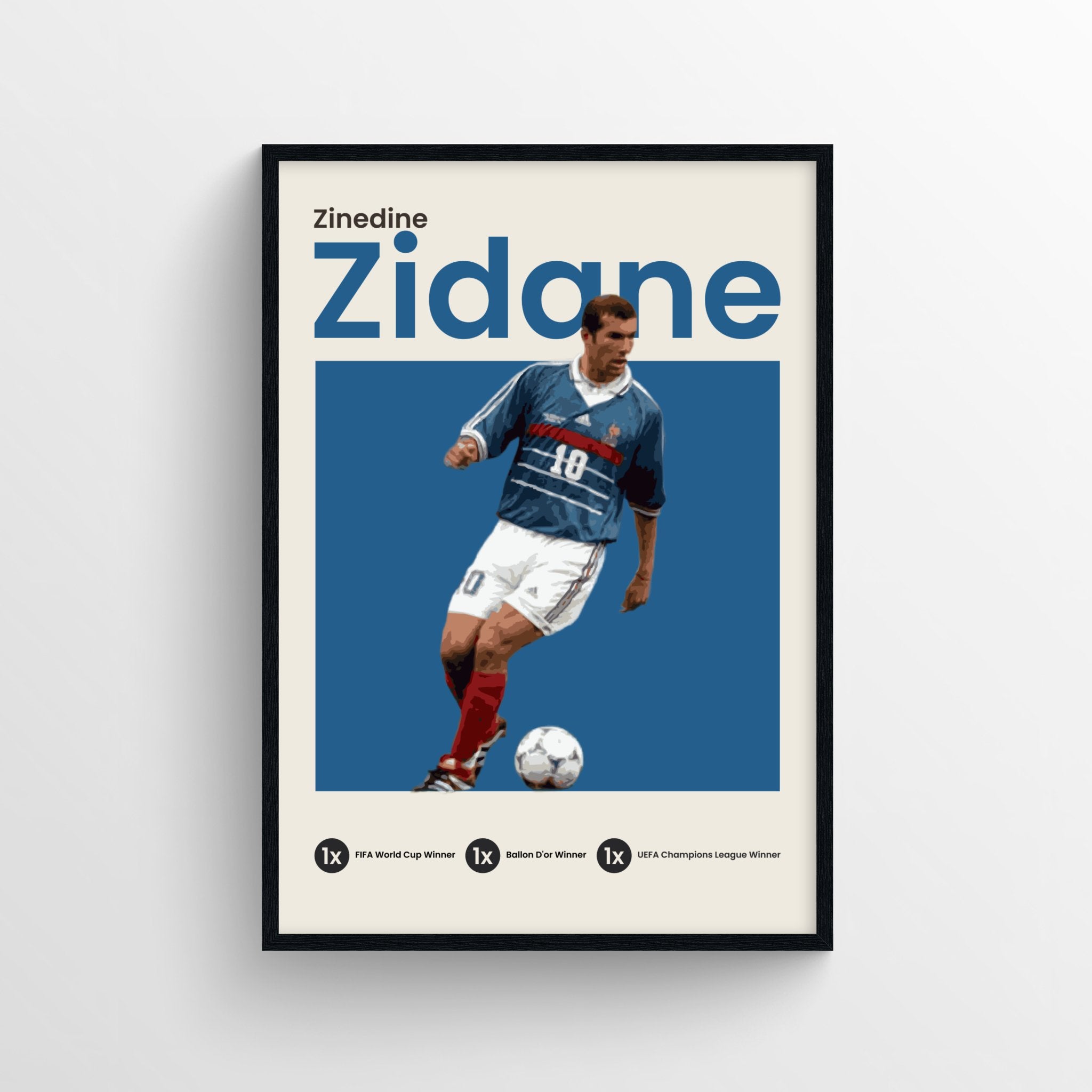 Zinedine Zidane - France Edition - OverPrints