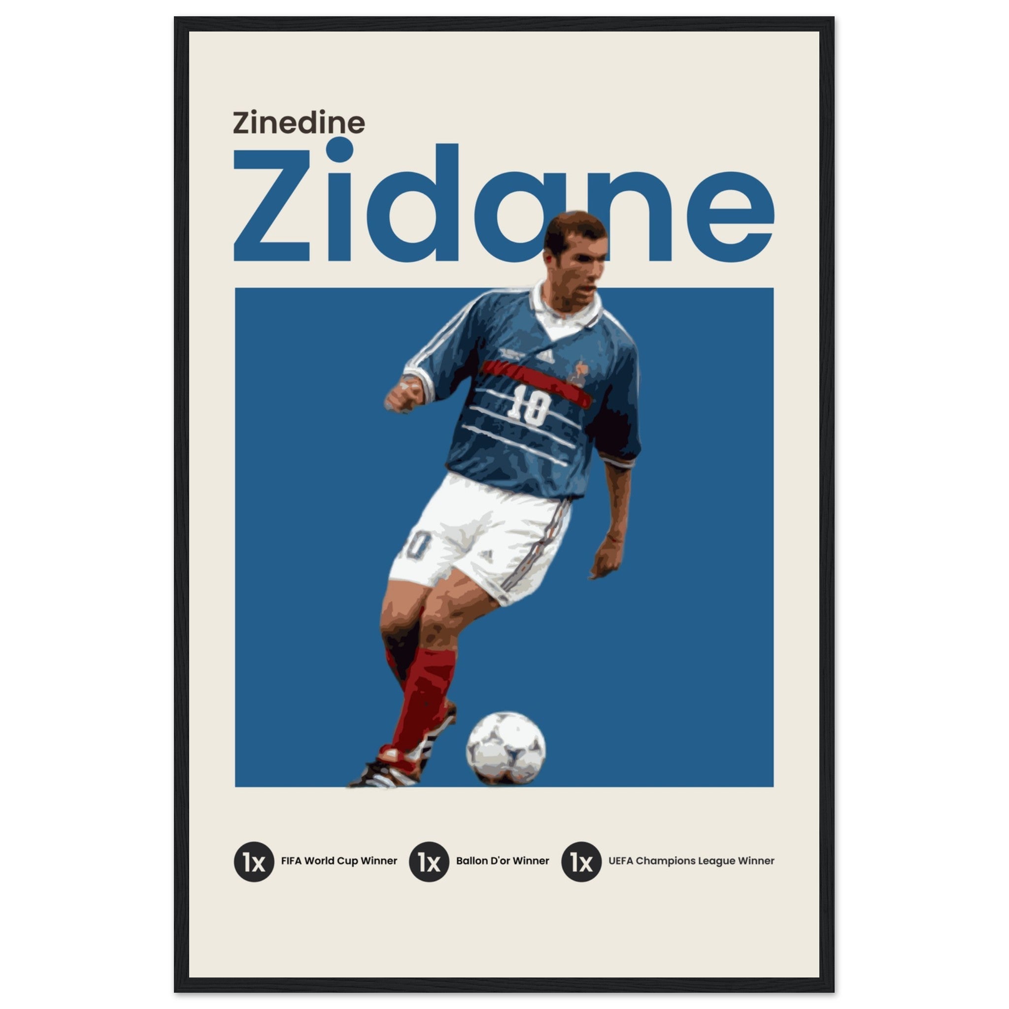 Zinedine Zidane - France Edition - OverPrints